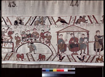 Bayeux gobeläng, känd som Broderi av drottning Mathilde
