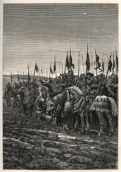 Före slaget vid Agincourt - 100 års krig: Slaget vid Azincourt (Pas-de-Calais) 25 oktober