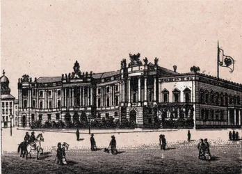 Berlin, Tyskland: utsikt över det kejserliga palatset Kejsarens slott). i "" Världen illustrerar 168 vyer"" Odaterat (slutet av 1800-talet)