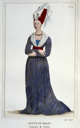 Bonne de Berry (1365-1435). Grevinnan av Savojen.