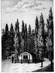Begravning av herr Le Duc de la Rochefoucauld, Liancourt