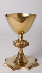 Bägare. Guldsmide. 1490