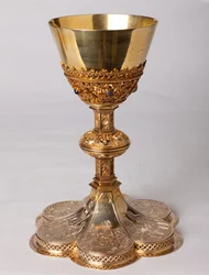 Bägare. Guldsmed, smycken. 1800-tals kopia av 1500-tals original.