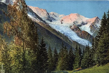 Chamonix, Haute-Savoie, Rhone-Alpes, Frankrike. Omkring 1930.