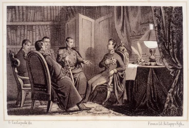 Charles Albert (1798 - 1849) lovar att hjälpa den piemontesiska revolutionen 1821 - i "" Storia d