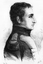 Charles Angelique François Huchet de La Bedoyère. (1786-1815).Napoleons marskalk, Aide-de-camp, Peer av Frankrike.