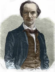 Charles Baudelaire (1821-1867), fransk författare.