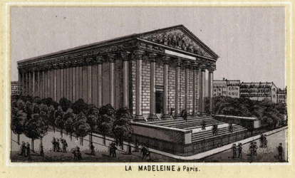Kyrkan Madeleine i Paris.