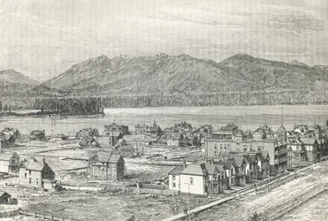 Staden Vancouver, gravyr, Kanada