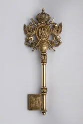 Cle av Chambellan, Mexiko. Period av kung Maximilian I (1832-1867).