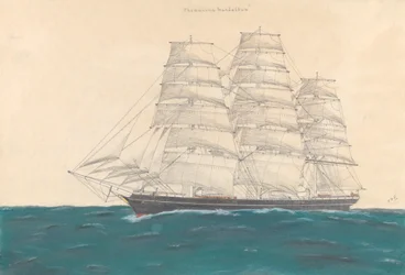 Clipperfartyget "Thomasina MacLellan" (1873)