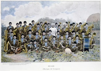 Kosackmusikband i Ryssland på 1800-talet.