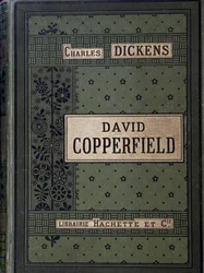 Omslag till "" David Copperfield"" av Charles Dickens, sd. ca. 1890