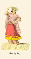 Dansande pojke