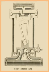 Davies balanserad ventil