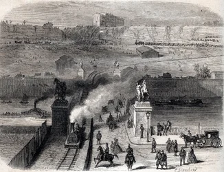 Rivning av Trocadero i Paris 1866 - Rivning av Tracadero i Paris 1866 -