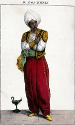 Domenico Donzelli (1790 - 1873), italiensk tenor, representerad i Otello av Gioacchino Rossini. La Scala