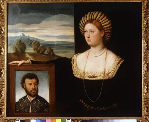 Dubbelporträtt: Isabella (Isabella) d