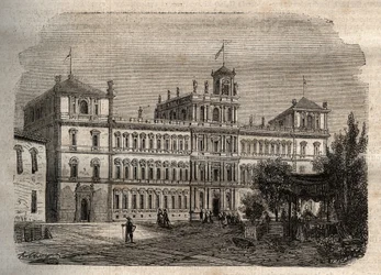 Ducal Palace of Modena på 1800-talet - Ducal Palace 1634 - Ducal Palace of Modene