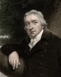 Edward Jenner 1749-1823 - gravyr - 1800-talet