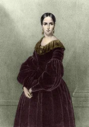 Elisabeth Rachel Félix, känd som Mademoiselle Rachel (1821-1858), fransk tragedian.