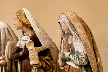 Gravsättning, kapellet Saint-Jacques, Monestiès, Tarn