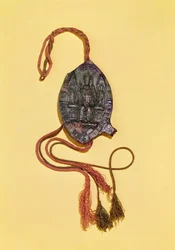 Biskopssigill tillhörande Anthony Beck, biskop av Durham (d.1310), c.1284