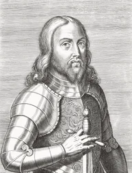 Ferdinand den helige prins av Portugal. Porträtt.