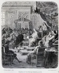Fondation of the French Academy av Richelieu