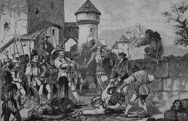Tyska bondekriget (1524-1526): Efter stormningen av slottet Maichau