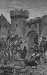 Tyska böndernas krig (1524-1526): Åsnans port i Marbach