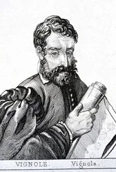 Giacomo Barozzi, aka Vignola, på franska Le Vignole (1507 - 1573) italiensk arkitekt.