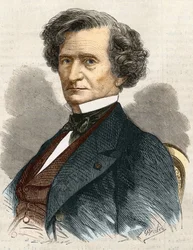 Hector Louis Berlioz fransk kompositör (1803-1869).