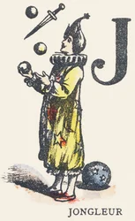 J: jonglör