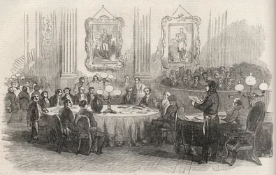 Jean-Jacques (Jean Jacques) Berger (1790-1859) PREFEKTEN AV SEINE, PROKAMERA RÖSTERNA PÅ IMPERIERET TILL BORGMÄSTARNA I ARRONDISSENSES, PARIS