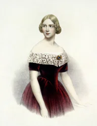 Jenny Lind (1820-1887), svensk sångerska 1847
