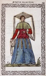 La Nictorienne - i "" Habits et effigies"" av Jean Sulperius