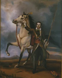 Löjtnant (senare kapten) Charles Swanston, Poona Irregular Horse