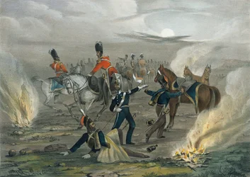 ?Livet i lägret före Sebastopol. Nr 4 Midnattslarmet?, 1854 ca