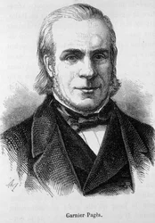 Louis Antoine Garnier Pagès (Garnier-Pages) (1803-1878), fransk politiker. - gravyr