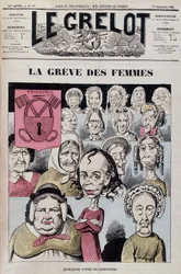 Louise Michel leder en kvinnostrejk