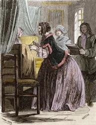 Marquise de Brinvilliers förgiftar patienterna på Hotel Dieu i Paris.