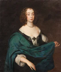 Mary Stewart, hertiginna av Richmond och Lennox, ca 1640 (olja på duk)