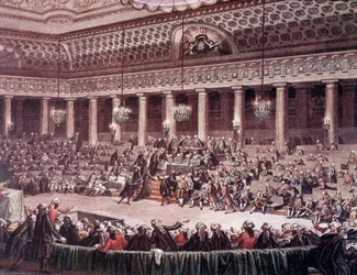 Sammanträde i den konstituerande församlingen natten till den 4 augusti 1789 för avskaffande av privilegier