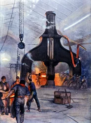 Metallfabriker Ansaldo 1890.