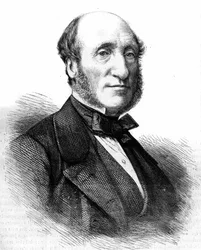 Michel Chevalier. Fransk ekonom och politiker (1806 till 1879).