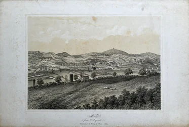 Mögel (från Argoed), ca 1850 (lito på papper)