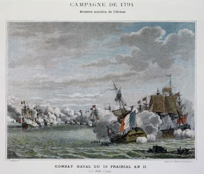 Sjöstrid, du 10 prairial An II (1794) - i "" Napoleons sjöstrider""