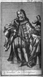 Ridderorden. Riddare av Frälsaren eller Jesu dyrbara blod i hertigen av Mantua (Mantova) på 1600-talet. I "" historia om militära order eller riddare, om de säkra och rutinmässiga miliserna av båda könen, som har etablerats hittills