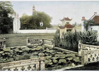 Pagoda of the Brush i Hanoi - i "Around the World", sent 1800-tal.